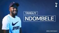 Tanguy Ndombele became Tottenham's club-record signing